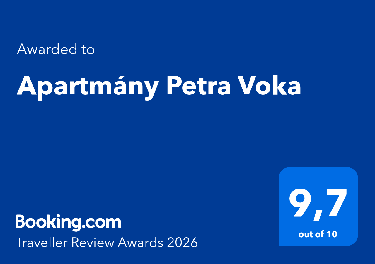Oceněnní Booking 9.7