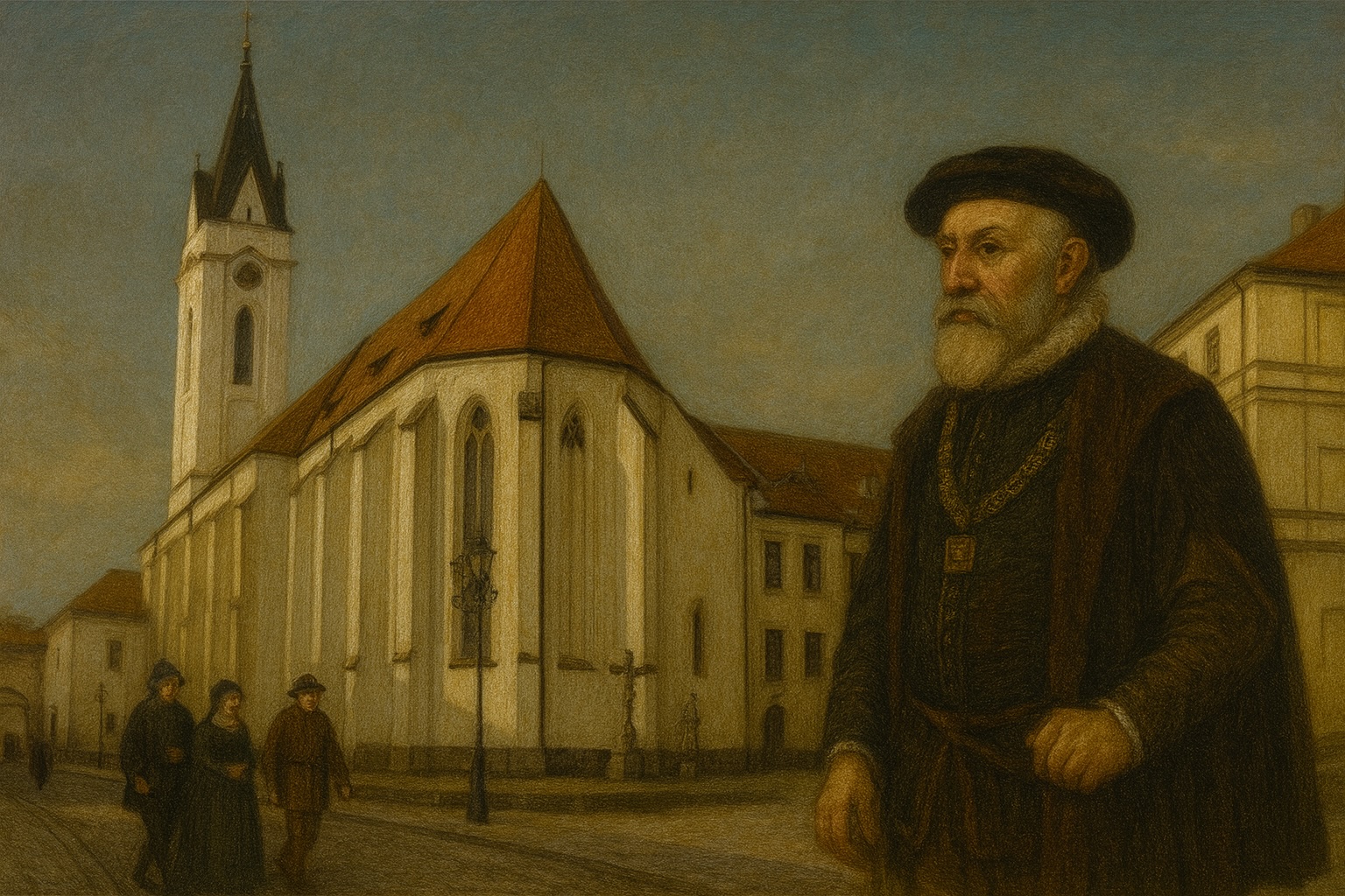 Děkanský kostel s gotickými kořeny a klášterní stopou